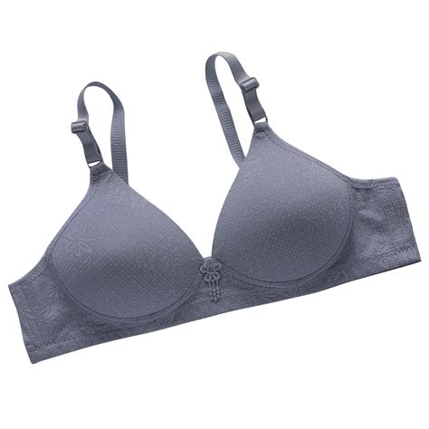SMihono Sales Bras for Women No Underwire Push Up Bra Deep V Soft ...