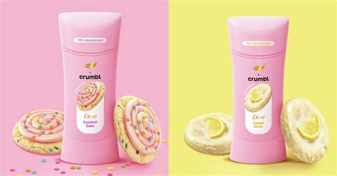 Cookie-Inspired Personal Care Collabs : Dove x Crumbl Cookies