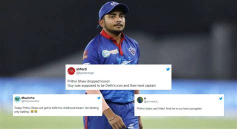 "Prithvi Shaw can't field, he is our best youngster?" - Fans erupt as ...