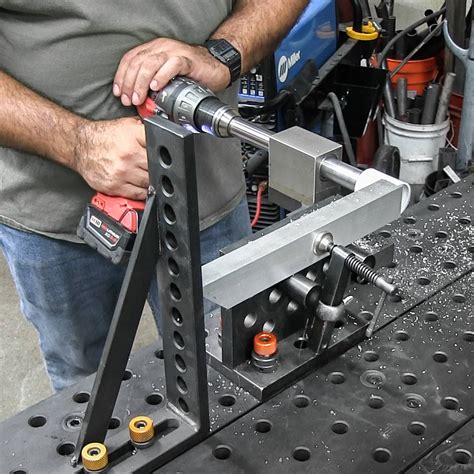 Modular Tube & Pipe Notcher, Fits 5/8 Holes – Strong Hand Tools