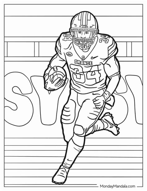 Nfl Football Coloring Pages | Coloring Pages