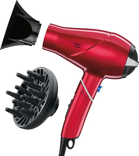 Amazon.com: Conair Hair Dryer, Worldwide Travel Hair Dryer with Smart ...