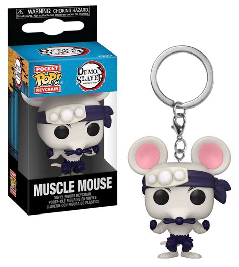 DEMON SLAYER - Pocket Pop Keychains - Muscle Mouse : ShopForGeek.com ...