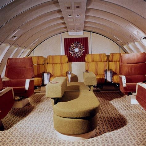 1971 First Class Braniff International Boeing 747-127 | Aircraft ...