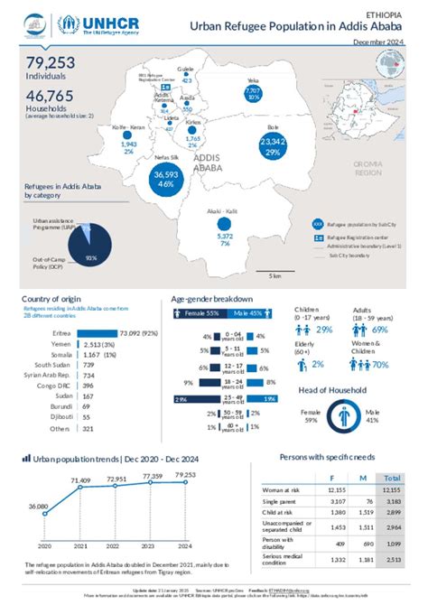 Document - UNHCR Ethiopia | Urban Refugee Population in Addis Ababa ...