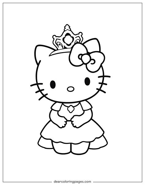 Hello Kitty Coloring Pages - 56 Free Printable Coloring Pages