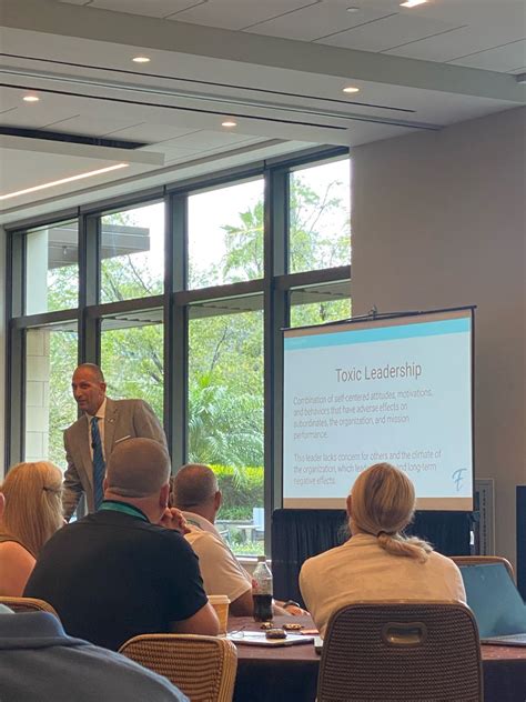 Todd Ellis, MPA on LinkedIn: “Toxicity in Leadership” presented by Eric Daigle at PowerDMS ...