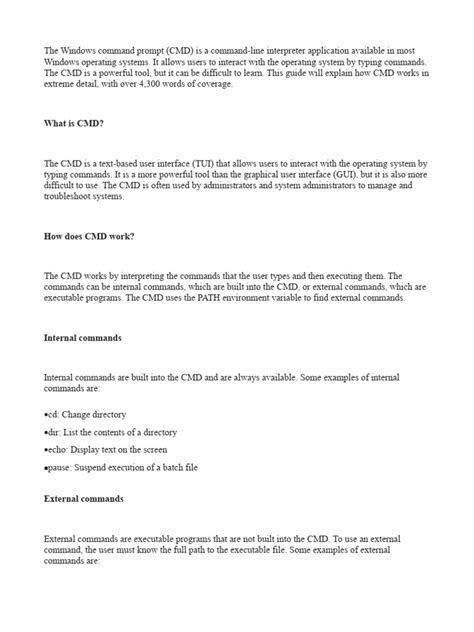 Image result for Cmd Tutorial for Beginners