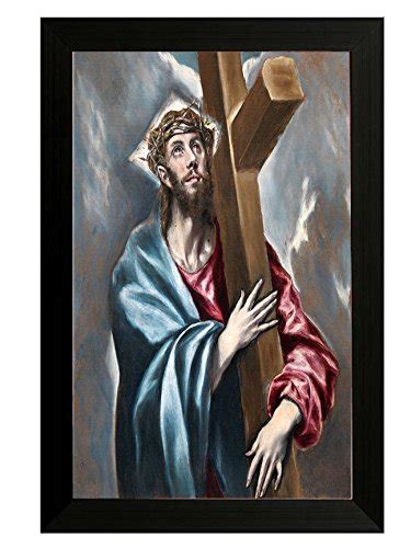 Pintura 'Jesus Christ Designer' Framed Painting (Wood, 30.48 cm x 2.54 ...