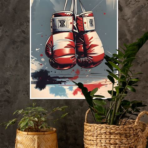Boxing Gloves Poster | Boxing Posters – The Poster Valley