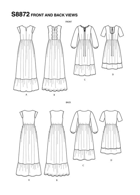 Image result for Simplicity Pattern S8872 Tutorial
