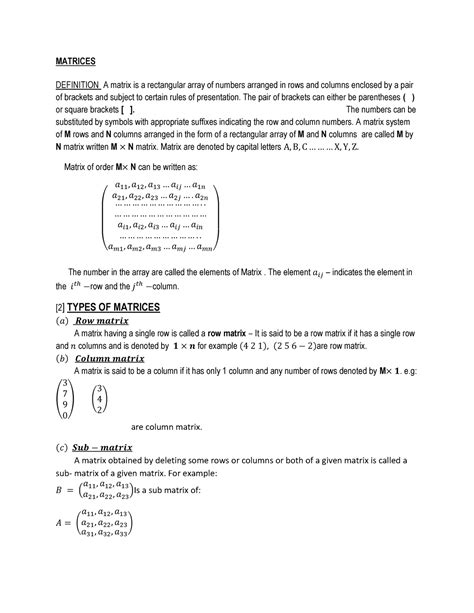 Define Matrices 的图像结果