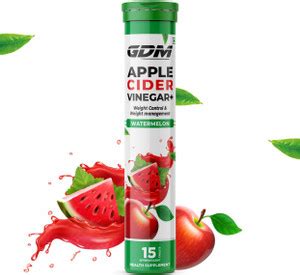 gdm nutraceuticals llp Apple Cider Vinegar+ 15 Effervescent Tablets ...