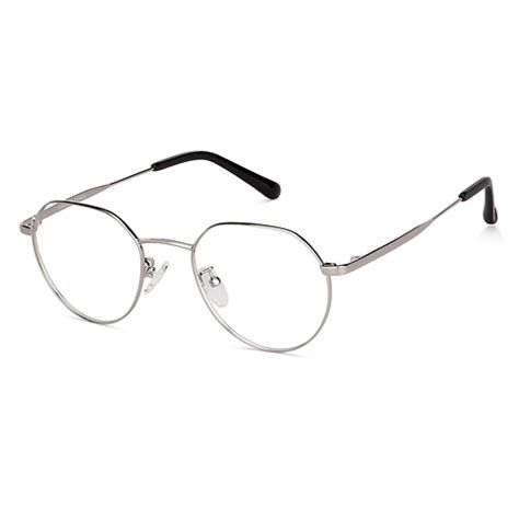 Buy Silver Black Full Rim Geometric Vincent Chase SG Essentials VC ...