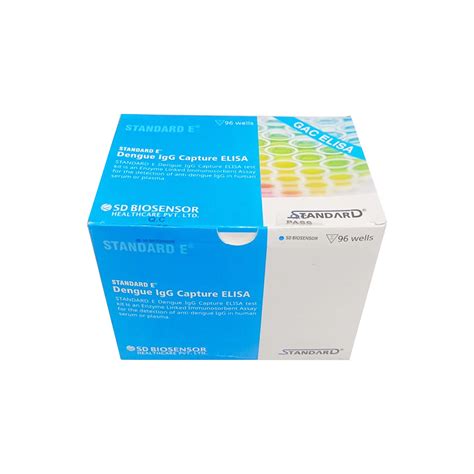 SD Biosensor Standard IgG Dengue Rapid Card - Pack of 96 Tests (RK015 ...
