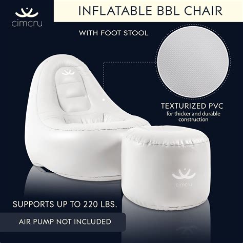 Cimcru Inflatable Bbl Chair Bundled With Bbl Surgery And Lipo ...