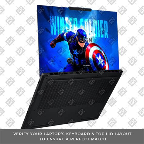 Shield of Justice Captain America Lenovo Legion 5 15AHP10 Laptop Skin
