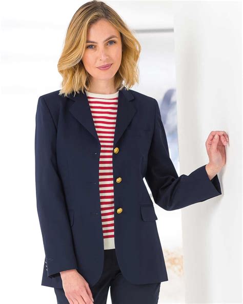 Ladies Classic Blazer Navy | The Classic Boutique