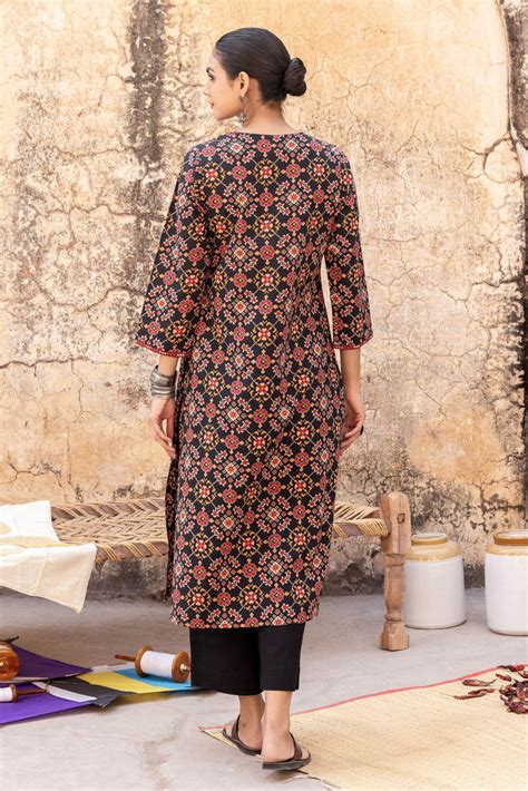 Sanskriti Yoke Kurta – Cottons Jaipur