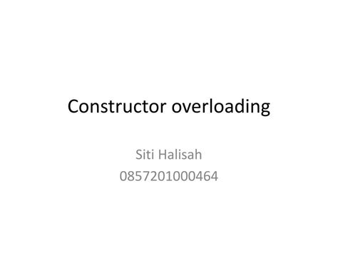 Image result for Constructor Overloading Algorithm