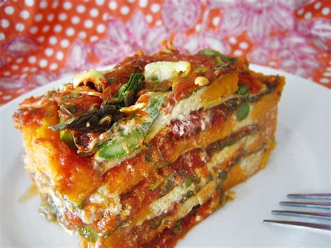Gluten Free, Dairy Free Vegetable Lasagna
