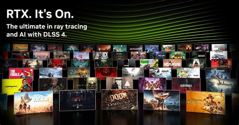 NVIDIA DLSS & GeForce RTX: List Of All Games, Engines And Applications ...