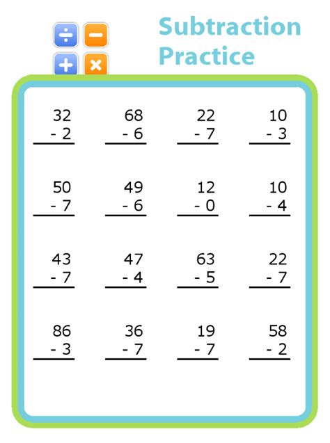 Image result for Practice Math Worksheet