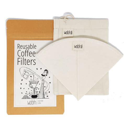 Wobh Filters | Reusable Cloth Coffee Filters | Sampler - Hario® V60 ...