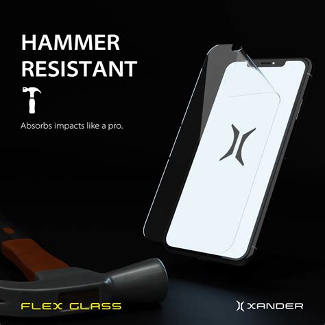 Flex Glass for Apple iPhone – Xander Inc.