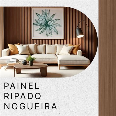 Painel Ripado Decorativo em Barras de Madeira MDF Laminado 180 x 6,2 cm ...