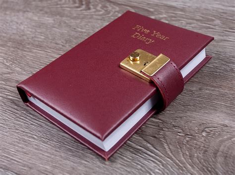 A5 Five Year Diary Journal Book Lock Dairy Five Year Memory, 48% OFF