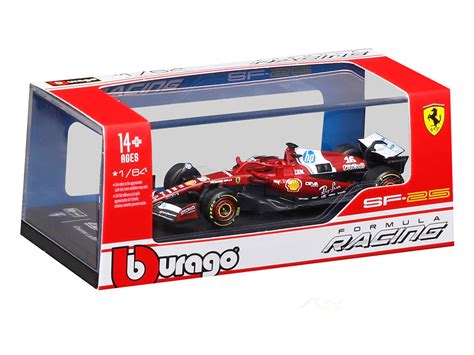 Bburago F1 Ferrari SF25 2025 Charles Leclerc Australia GP 1/64 Scale M ...