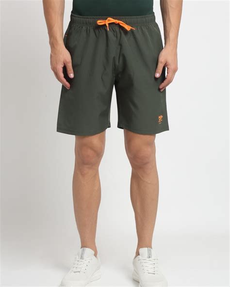 Buy Men's Olive Green Shorts Online at Bewakoof