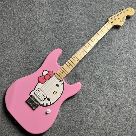 Fanta SQ Hello Kitty Electric Guitar Co-Branded Collection Personal Use ...