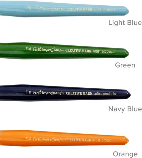 Buy First Impressions Kids Flat Chubby Paint Brush Set Bristle Hair ...