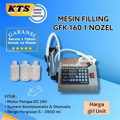 Jual Mesin Pengisi Cairan Automatic Filling GFK-160 1 NOZZLE - Jakarta ...