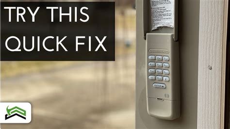 Image result for Liftmaster Keypad Troubleshooting