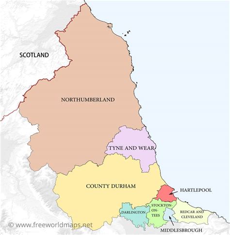 North East England Maps