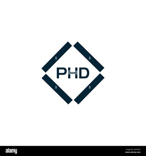 PHD logo. P H D design. White PHD letter. PHD, P H D letter logo design ...