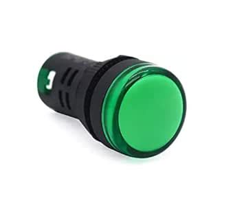 LED Indicator Light Pilot Signal Lamp AD16-22DS Green/Electrical Panel ...