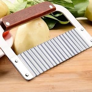 Baskety Crinkle Cutters, Crinkle Cutting Tool French Fry Slicer ...