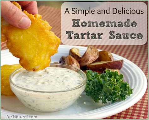 Homemade Tartar Sauce Recipe: A Healthy Recipe Made With Yogurt!