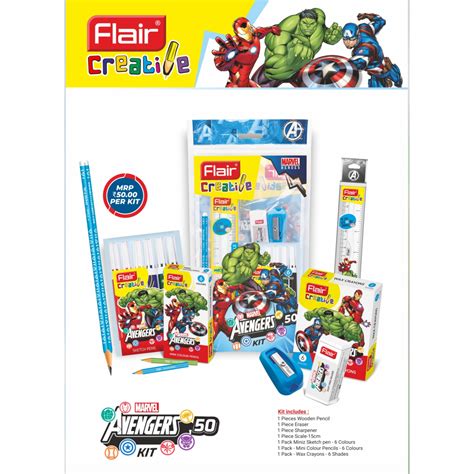 FlairAvengers Kit MRP-50 | Deepam Note Books