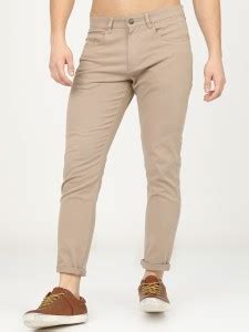 HIGHLANDER Tapered Men Khaki Trousers - Buy HIGHLANDER Tapered Men ...