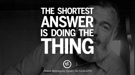 Ernest Hemingway Best Quotes
