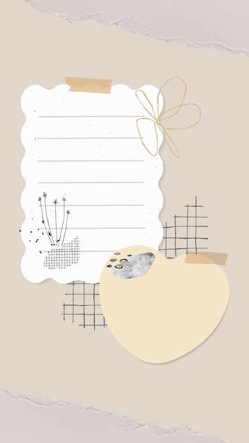Goodnotes stickers vector, heart shaped sticker note | Free Vector