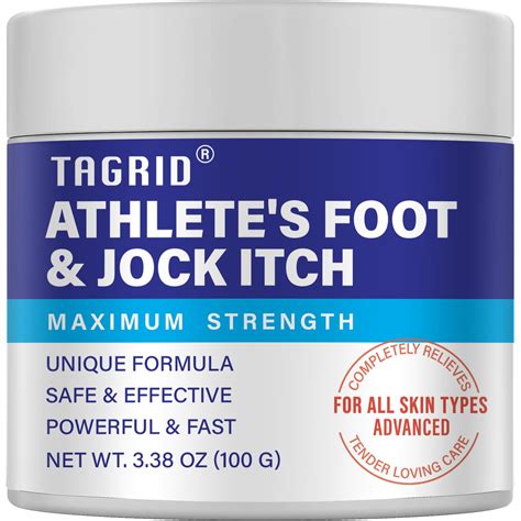 TAGRID Tratamiento para pies de atleta, picor deportista, pie de atleta, pie de atleta entre los ...