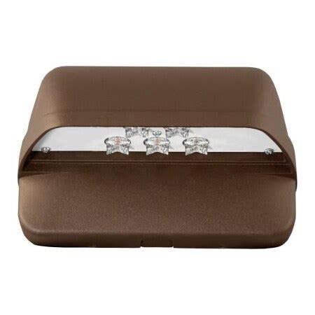 Hubbell Lighting Hubbell LNC-5LU-5K Compact LED Wallpak, Bronze, 1132L ...