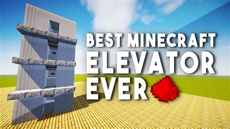 Image result for Minecraft Simple Elevator Tutorial