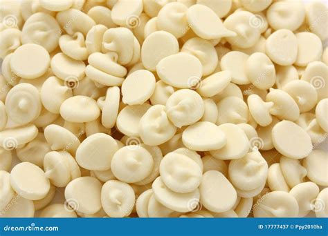 White chocolate chips stock image. Image of white, ingredient - 17777437